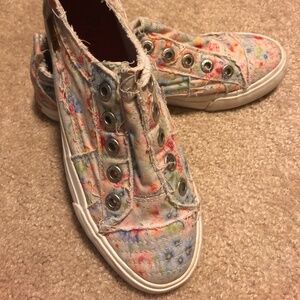 Blowfish floral shoes kids size 5